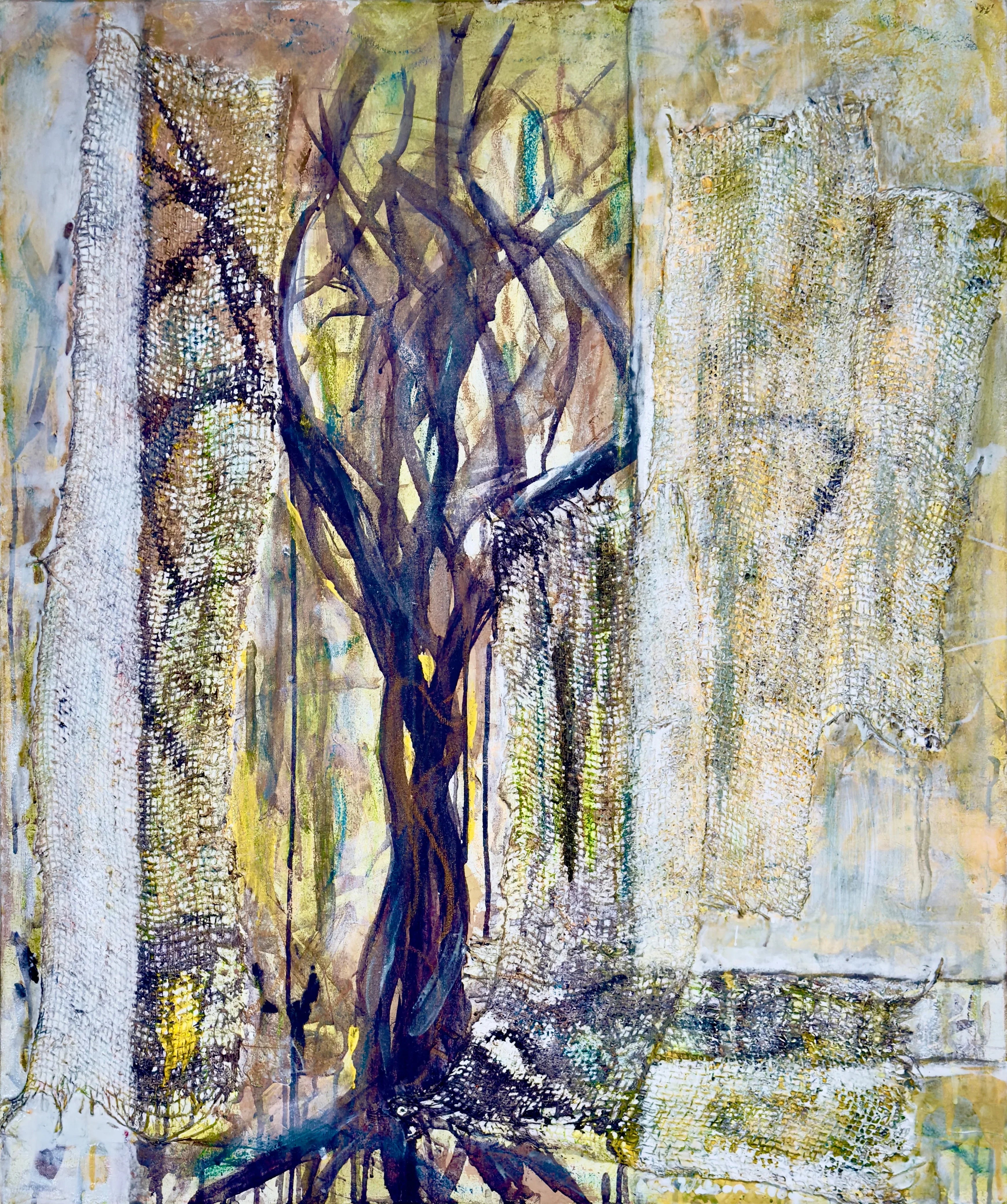 Mixed Media Painting titled Tree of Life