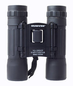 Black binoculars with 'Humvee' branding on a white background