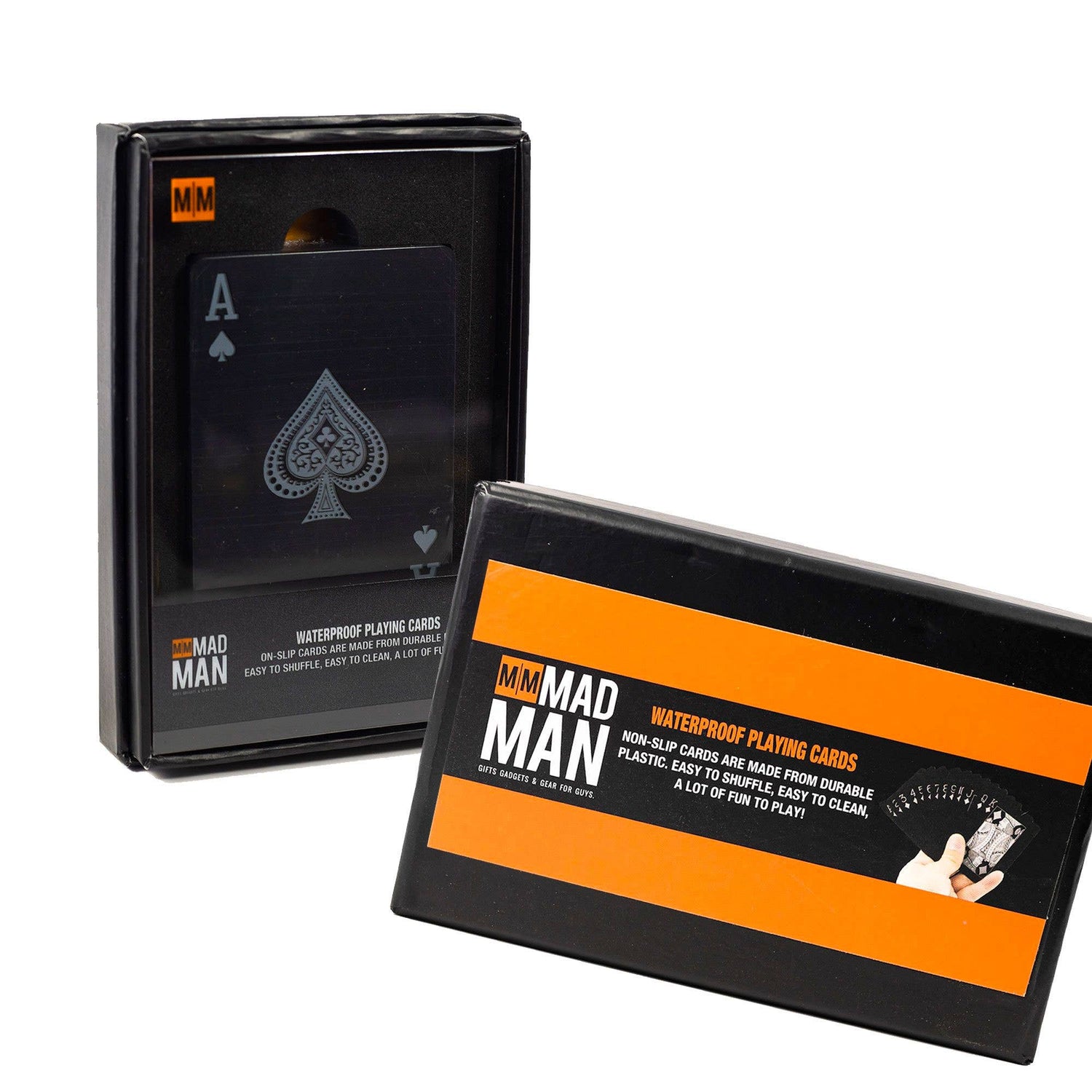 Black Edition Waterproof Card Deck Plastic