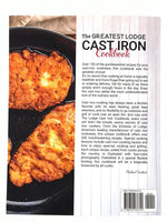 Crispy fried chicken in a cast iron skillet, cookbook cover