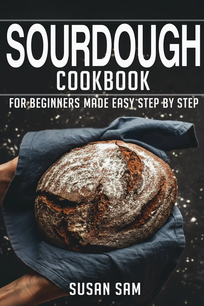 Sourdough Cookbook for Beginners: Easy Step-by-Step Guide with Freshly Baked Bread