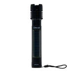 Black LitezAll solar-powered flashlight with wrist strap, model 97316